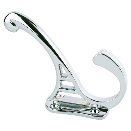 Fondo 4 in. Prelude Hook with Long Polished Chrome FO2811665